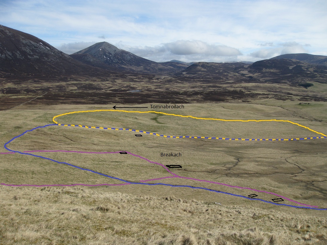 Breakach from the top of Meall Mor